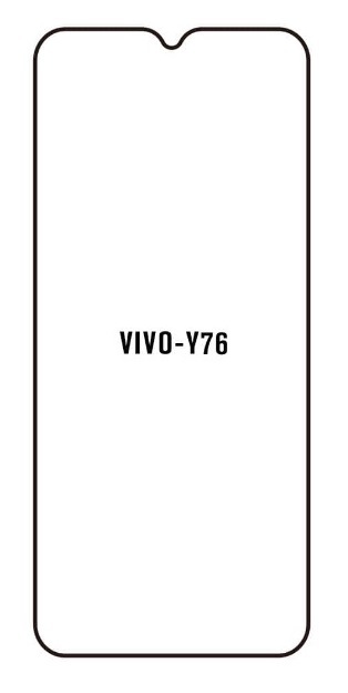 Hydrogel - ochranná fólie - Vivo Y76 5G (case friendly)