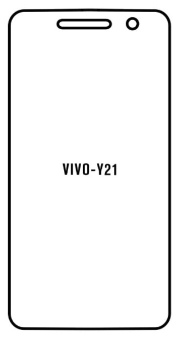 Hydrogel - ochranná fólie - Vivo Y21 (case friendly)