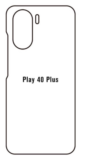 Hydrogel - zadní ochranná fólie - Huawei Honor Play 40 Plus