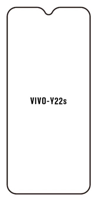 Hydrogel - matná ochranná fólie - Vivo Y22s