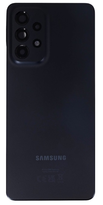 Samsung Galaxy A53 5G - Zadní kryt baterie se sklíčkem zadní kamery - Awesome Black (náhradní díl)
