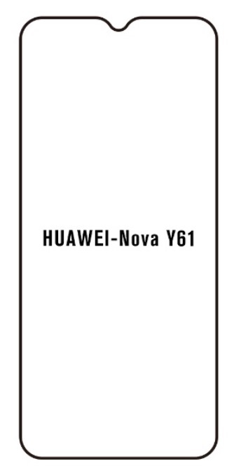 Hydrogel - Privacy Anti-Spy ochranná fólie - Huawei Nova Y61