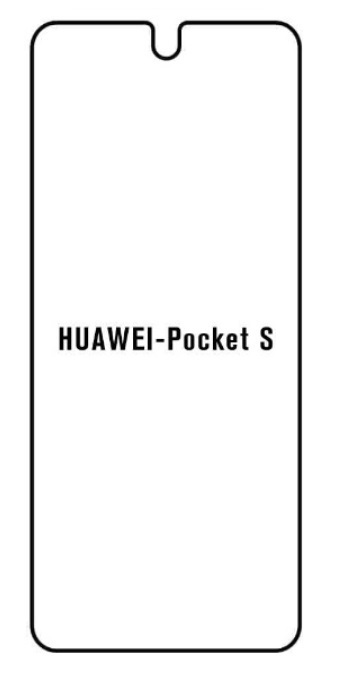 Hydrogel - matná ochranná fólie - Huawei Pocket S