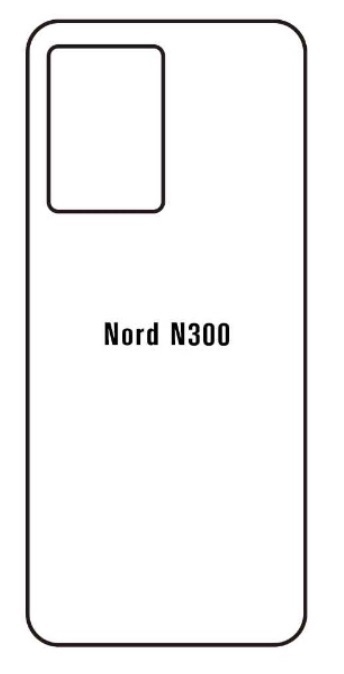 Hydrogel - zadní ochranná fólie - OnePlus Nord N300