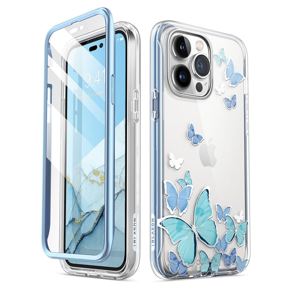 KRYT SUPCASE COSMO iPhone 14 Pro Max BLUE FLY