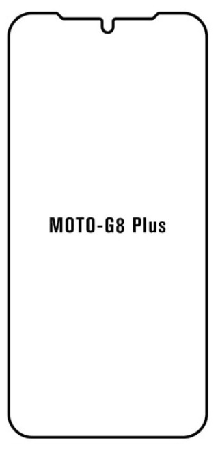 Hydrogel - matná ochranná fólie - Motorola Moto G8 Plus
