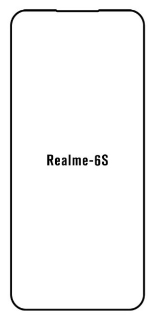 Hydrogel - ochranná fólie - Realme 6S  (case friendly)