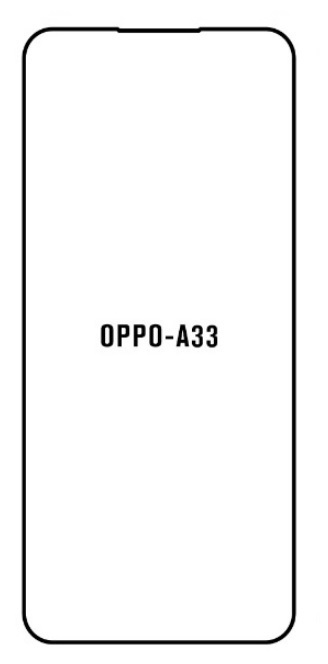 Hydrogel - ochranná fólie - OPPO A33 2022 (case friendly)
