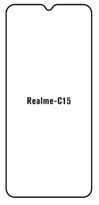 Hydrogel - ochranná fólie - Realme C15 (case friendly)