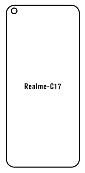 Hydrogel - matná ochranná fólie - Realme C17