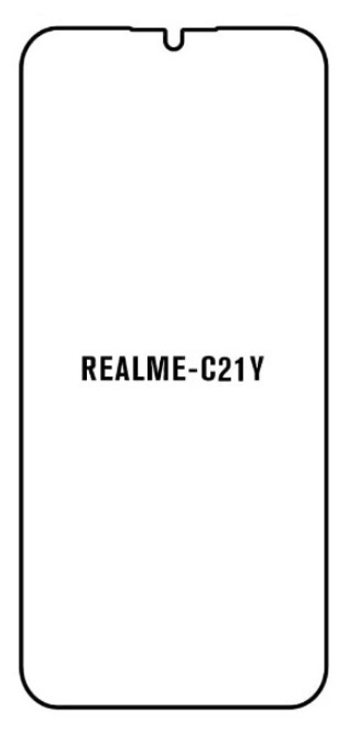 Hydrogel - matná ochranná fólie - Realme C21Y