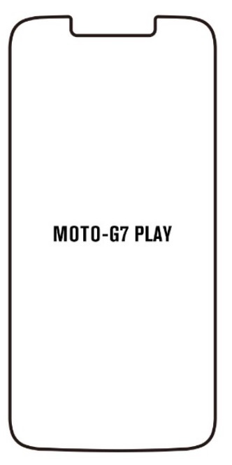 Hydrogel - ochranná fólie - Motorola Moto G7 Play (case friendly)