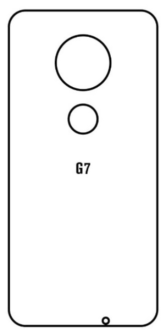 Hydrogel - zadní ochranná fólie - Motorola Moto G7