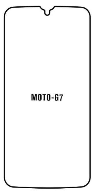 Hydrogel - ochranná fólie - Motorola Moto G7 (case friendly)