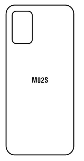Hydrogel - matná zadní ochranná fólie -   Samsung Galaxy M02s