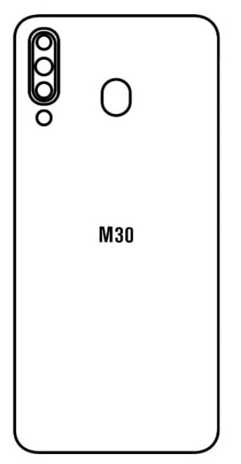 Hydrogel - zadní ochranná fólie - Samsung Galaxy M30