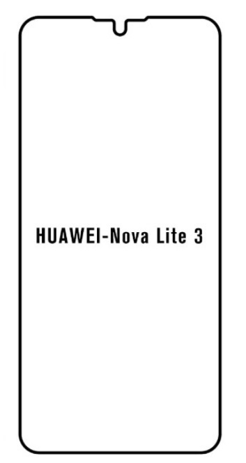 Hydrogel - ochranná fólie - Huawei Nova 3 lite