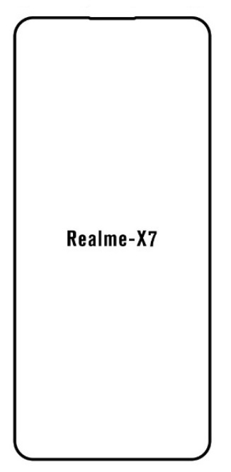 Hydrogel - ochranná fólie - Realme X7 5G