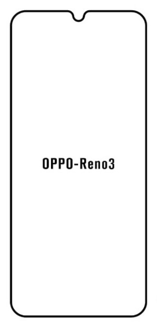 Hydrogel - ochranná fólie - OPPO Reno 3 (case friendly)