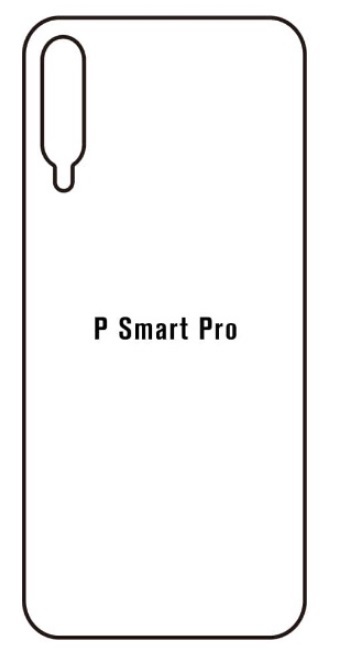 Hydrogel - matná zadní ochranná fólie - Huawei P Smart Pro 2019