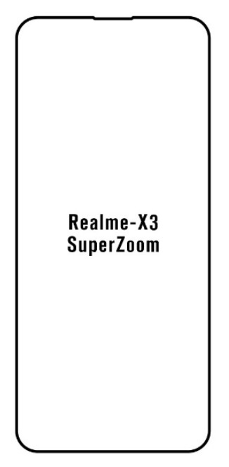 Hydrogel - ochranná fólie - Realme X3 Superzoom