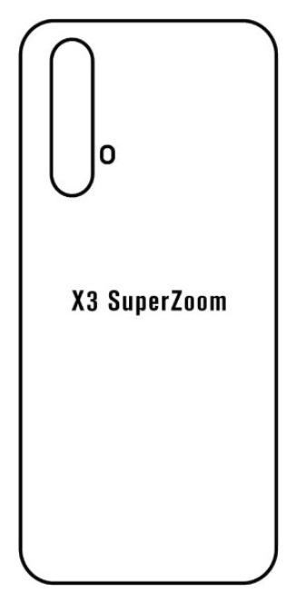 Hydrogel - zadní ochranná fólie - Realme X3 Superzoom