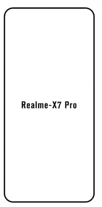 Hydrogel - ochranná fólie - Realme X7 Pro