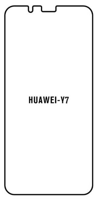 Hydrogel - ochranná fólie - Huawei Y7 2018 (case friendly)