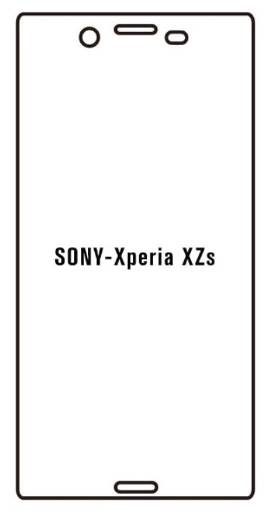 Hydrogel - ochranná fólie - Sony Xperia XZs (case friendly)