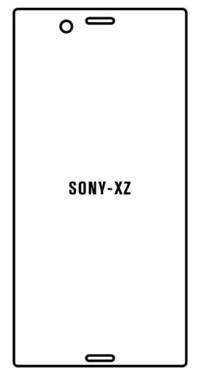 Hydrogel - Privacy Anti-Spy ochranná fólie - Sony Xperia XZ