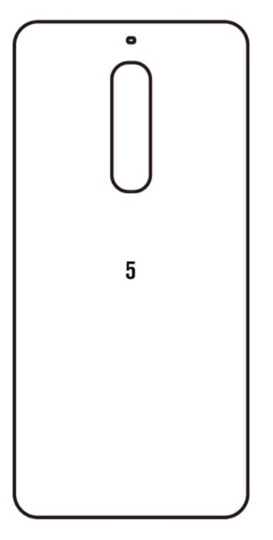 Hydrogel - zadní ochranná fólie - Nokia 5