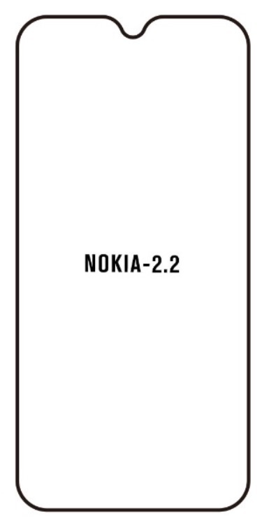 Hydrogel - matná ochranná fólie - Nokia 2.2