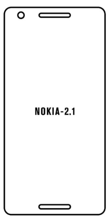 Hydrogel - ochranná fólie - Nokia 2.1 (case friendly)