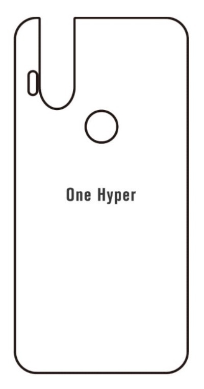 Hydrogel - matná zadní ochranná fólie - Motorola One Hyper