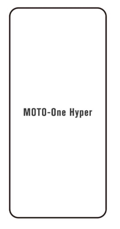 Hydrogel - matná ochranná fólie - Motorola One Hyper