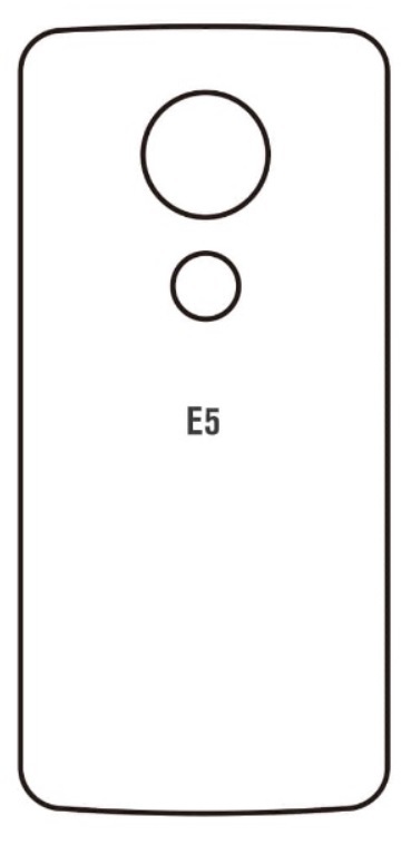 Hydrogel - zadní ochranná fólie - Motorola Moto E5