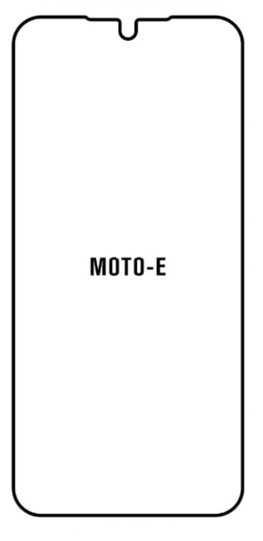 Hydrogel - matná ochranná fólie - Motorola Moto E 2020
