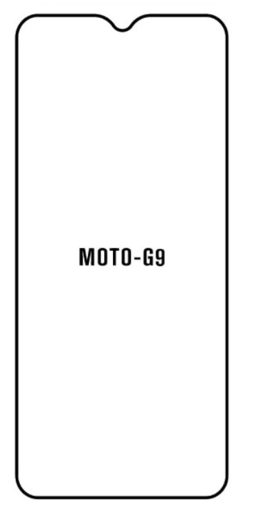 Hydrogel - ochranná fólie - Motorola Moto G9 (case friendly)