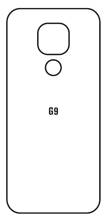 Hydrogel - zadní ochranná fólie - Motorola Moto G9