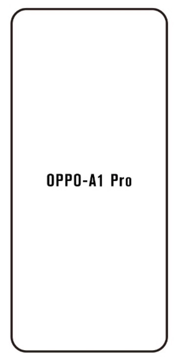 Hydrogel - ochranná fólie - OPPO A1 Pro