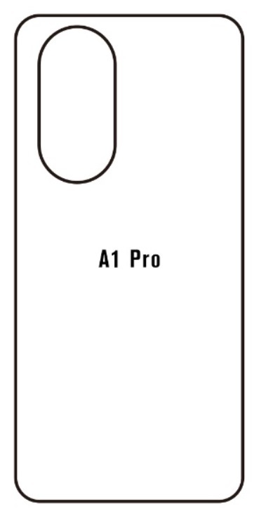 Hydrogel - zadní ochranná fólie - OPPO A1 Pro