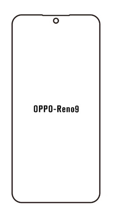 Hydrogel - ochranná fólie - OPPO Reno9  (case friendly)