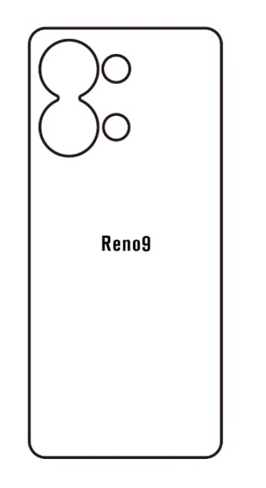 Hydrogel - zadní ochranná fólie - OPPO Reno9