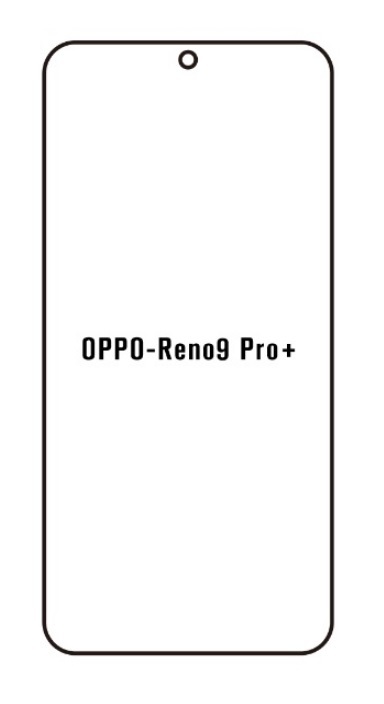 Hydrogel - matná ochranná fólie - OPPO Reno9 Pro+
