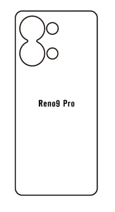 Hydrogel - zadní ochranná fólie - OPPO Reno9 Pro