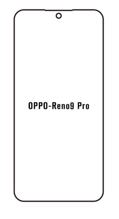 Hydrogel - Privacy Anti-Spy ochranná fólie - OPPO Reno9 Pro