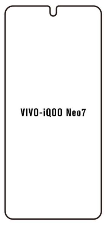 Hydrogel - matná ochranná fólie - Vivo iQOO Neo7