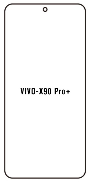 Hydrogel - Privacy Anti-Spy ochranná fólie - Vivo X90 Pro+