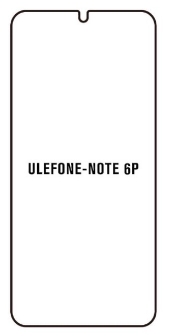 Hydrogel - ochranná fólie - Ulefone Note 6P(case friendly)