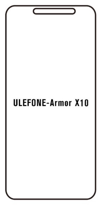 Hydrogel - ochranná fólie - Ulefone Armor X10 (case friendly)